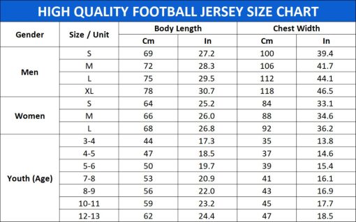 High Quality Football Jersey