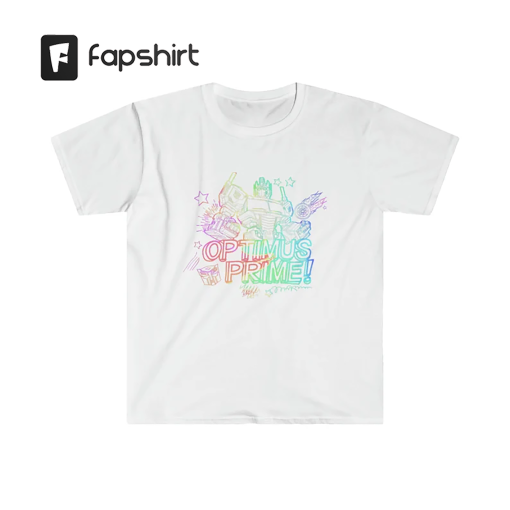 RAINBOW TRANSFORMER TShirt, lgbtqia+ Pride Rainbow T Shirt Rainbow Lesbian Gay Bisexual Transgender Gay