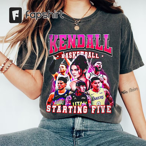 Kendall Jenner’s Starting Five T-Shirt, Kendall Jenner Sweatshirt, Kardashians Hoodie, Basketball Shirt, Graphic Tee, Basketball Tee