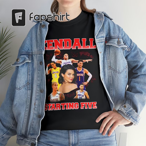 Kendall Starting Five Shirt Loahaddian Kendall Jenner Team Shirt, Kendall Starting Five Tee Shirt, Hoodie, Sweatshirt