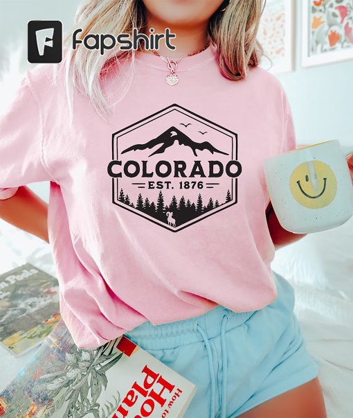 Colorado Shirt, Vintage Colorado Crewneck, Premium Quality Sweatshirts, Gift Colorado, Colorado Mountain Sweatshirt, Colorado Vacation Shirt