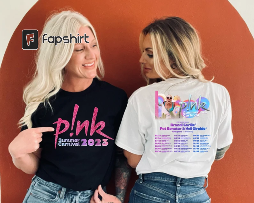 P!nk Pink Singer Summer Carnival 2023 Tour T-Shirt,Trustfall Album Shirt, Pink Tour Shirt, Music Tour 2023 Shirt