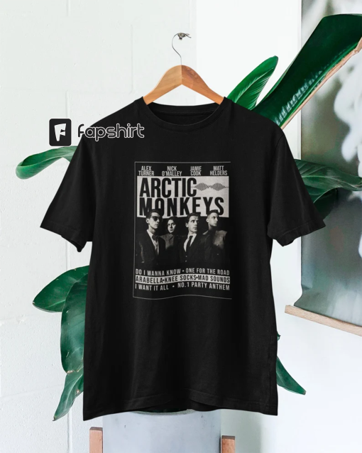 Arctic Monkeys logo t-shirt | Arctic Monkeys Merch | Arctic Monkeys tour t-shirt | Arctic Monkeys AM t-shirt | Arctic Monkeys fans gift