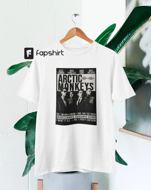 Arctic Monkeys logo t-shirt | Arctic Monkeys Merch | Arctic Monkeys tour t-shirt | Arctic Monkeys AM t-shirt | Arctic Monkeys fans gift