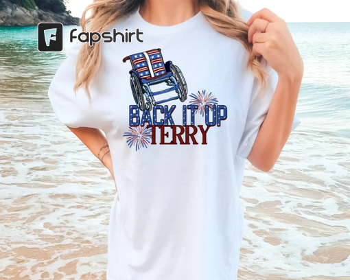 Comfort Colors® Back It Up Terry Put In Reverse, Fireworks Shirt, 4th Of July Shirt, Independence Day, Fourth Of July Shirt