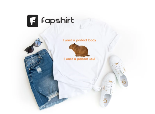 Capybara Shirt Capybara Creep Radiohead Music Merch Funny T-Shirt Gift