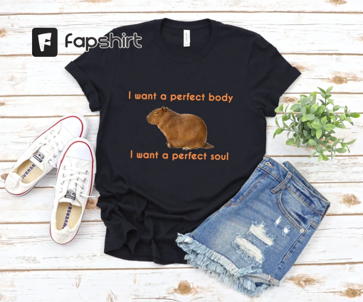 Capybara Shirt Capybara Creep Radiohead Music Merch Funny T-Shirt Gift