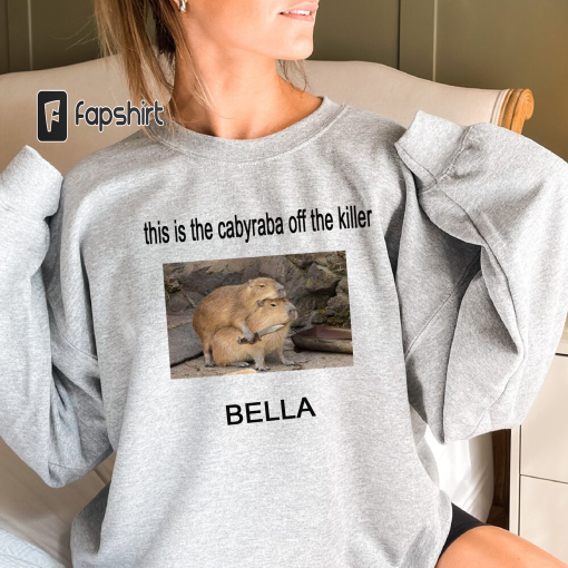 This Is capybara Of A Killer Bella Meme shirt, Twilight saga retro shirt