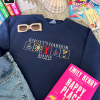 Book Lover Embroidered Crewneck Sweatshirt