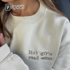 Goode Books Book Lovers Embroidered Crewneck Sweatshirt, Book Store, Book Lovers, Book Series, book gift, trendy