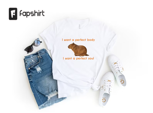 Capybara Shirt Capybara Creep Radiohead Music Merch Funny T-Shirt Gift