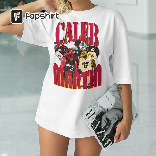 Caleb Martin TShirt, Basketball shirt, Classic 90s Graphic Tee, Unisex, Vintage Bootleg Gift, Retro Caleb Martin, Miami Heat Tshirt, NBA Tee