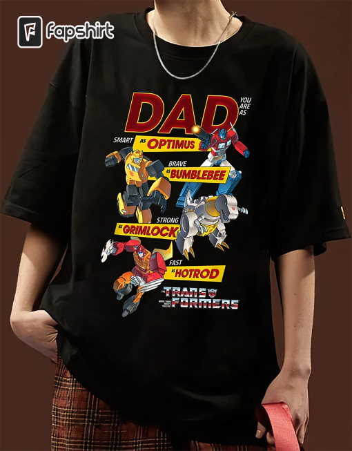 Transformers Father’s Day Autobots Dad You Are Smart Comfort Colors® Shirt, Rise Of The Beasts, Transformers T-Shirt, Transformers Movie