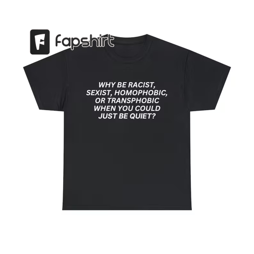 Frank Ocean “Why Be Racist” T-Shirt | Frank Ocean Concert Shirt | Frank Ocean Music Tour Merch | Gift For Fan | Unisex Heavy Cotton Tee