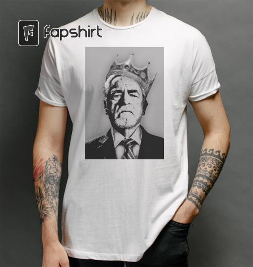 Succession shirt for Logan Roy Fans, Succession Merch, Notorious LOG Crown: Biggie Fusion T-Shirt | Succession | Royco Waystar