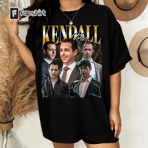 Limited Kendall Roy Vintage T-Shirt, Gift For Women and Man Unisex T-Shirt , Vintage 90s Kendall Roy Fan Gift, Kendall Roy Vintage Tee