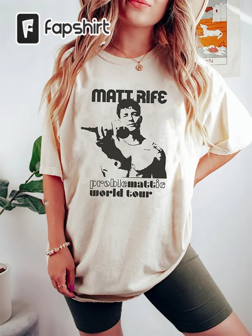 Matt Rife World Tour Shirt, Matt Rife Fan shirt, Problematic World Tour Shirt, Trending Matt Rife Shirt