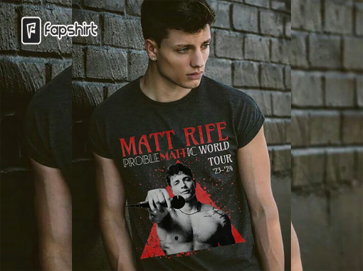 Matt Rife Problemattic World Tour Shirt, Matt Rife Shirt, Matt Rife Comedy Shirt, Best Selling Shirts, Trending Shirts, Shirts that Go HARD