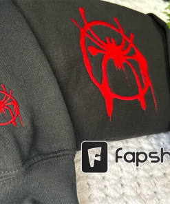 Spiderman Crewneck, Spiderman Sweatshirt, Spiderman embroidered sweatshirt,…