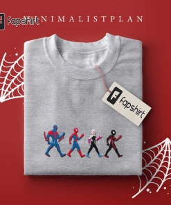 Embroidered Spiderverse | Abbey Road Unisex Sweatshirt