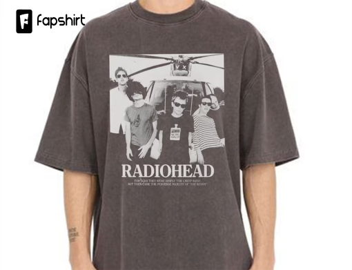 Vintage Radiohead shirt, Radiohead Vintage Retro concert t-shirt for men, 90s Band T-shirt, band shirt