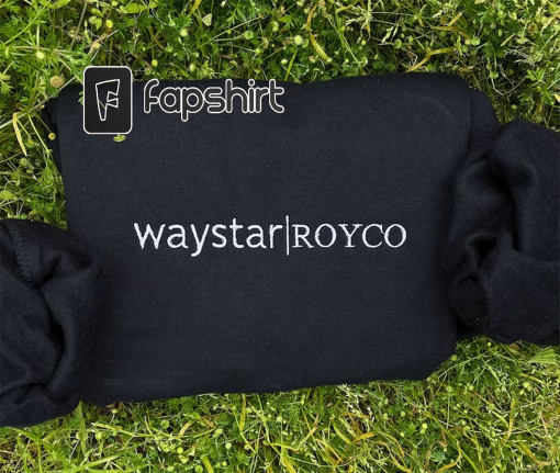 Succession Waystar Royco Embroidered Sweatshirt, Waystar Tshirt, Waystar Royco Gift For Him, gift for her