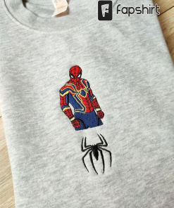 Embroidered Nke Sweatshirt Matching Spider Comic, Spider-man…