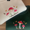 Duck with Knife Embroidered Sweatshirt