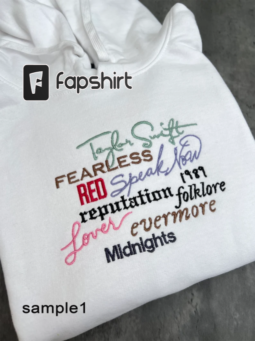 Album Sweatshirt or Hoodie / Taylor Swift Fan Album Sweatshirt or hoodie / Music album Clothing for fan