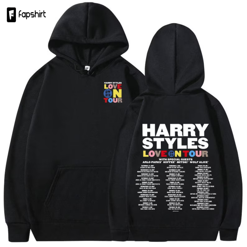 Step into the World of Harry Styles: Unleash Your Passion with the Love on Tour 2023 Hoodie – A Must-Have for Music Lovers and Fashion!