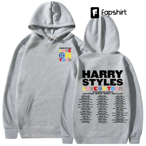 Step into the World of Harry Styles: Unleash Your Passion with the Love on Tour 2023 Hoodie – A Must-Have for Music Lovers and Fashion!