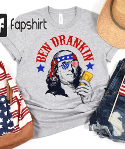 Ben Drankin Funny Fourth of July Shirt,…