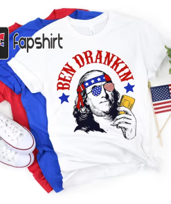 Ben Drankin Funny Fourth of July Shirt,…