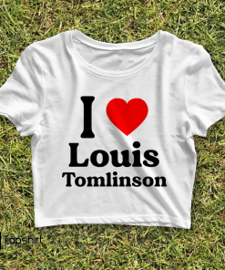 I Heart Louis Crop Top – Custom…