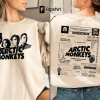 Arctic Monkeys Comic Shirt, 90S Vintage Merch Book Art Favourite Worst Nightmare Album World Tour Ticket 2023 Graphic Tee Gift