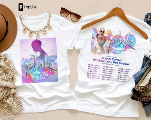 P!nk Pink Singer Summer Carnival 2023 Tour Shirt, Summer Carnival Tour Shirt, Pink 2023 Tour Shirt, Music Tour 2023 Shirt, Tour 2023 Shirt.