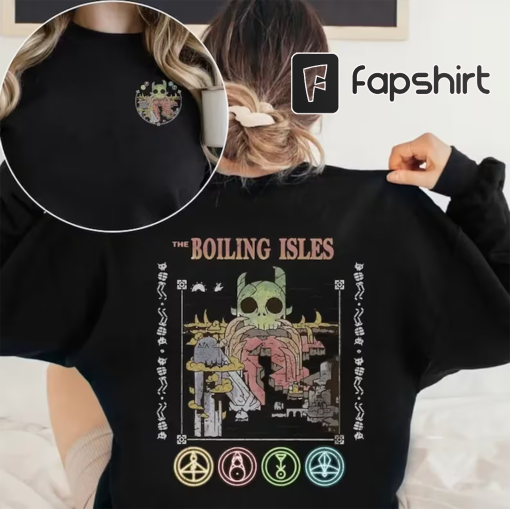 The Boilng Isles Sweatshirt, Disney Tee, Boilng Isles The Owl House Sweatshirt, The Owl House Tee, Hexside School Of Magic And Demonics Tee