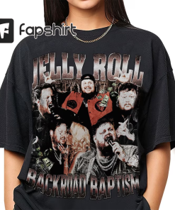 Jelly Roll 90s Vintage Shirt, Jelly Roll…