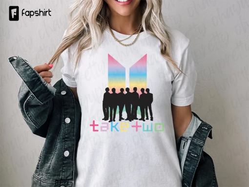 BTS Take Two tshirt BTS 10th anniversary shirt bts festa 2023 tshirt