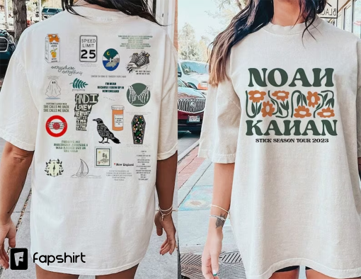 Noah Kahan Stick Season 2023 Tour Shirt, Noah Kahan Folk Pop Music Shirt, Noah Kahan Tour 2023 Album, Stick Season Shirt