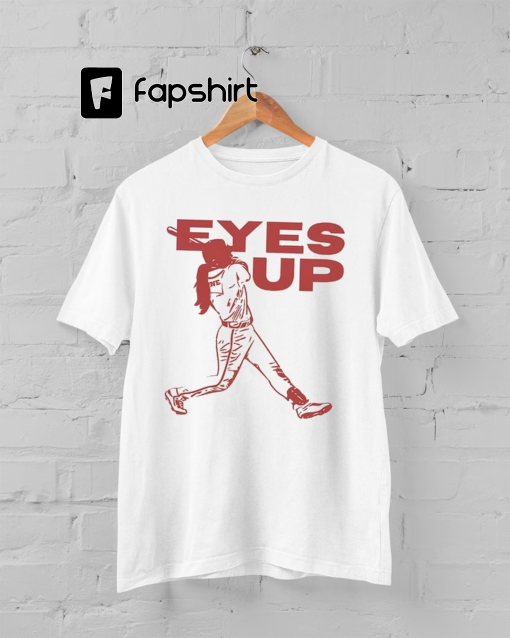 Eyes Up T-Shirt, Oklahoma Softball T-Shirt