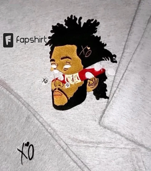 Embroidered Weeknd Hoodie, House of Balloons