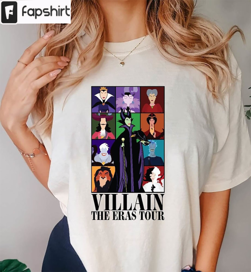 Villain Eras Tour Taylor Concert Shirt