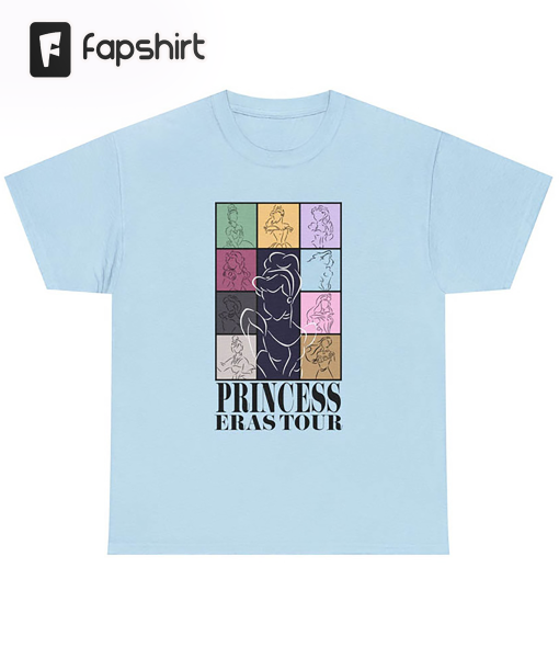 Cute Princess Eras Tour Taylor Concert Shirt