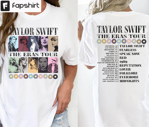 The Eras Concert Vintage Swifties Shirt