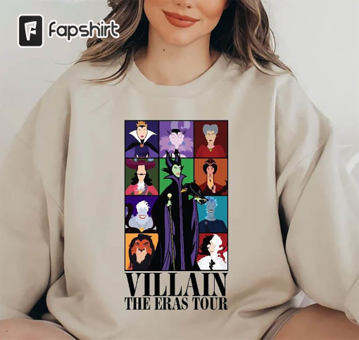 Villain Eras Tour Taylor Concert Shirt