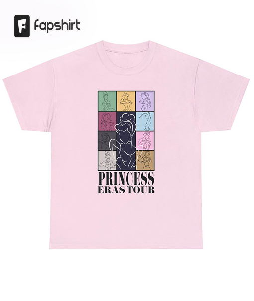 Cute Princess Eras Tour Taylor Concert Shirt