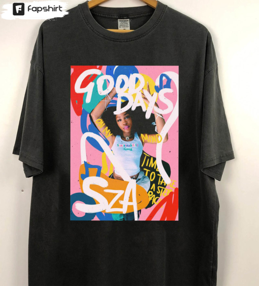 Vintage Good Days Sza Shirt , Sza Good Days Unisex Hoodie Long Sleeve