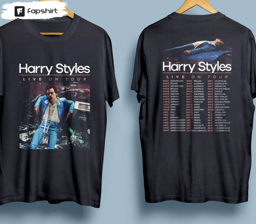 Love On Tour 2 Sided Shirt, Harry Styles Tour Shirt, World Tour 2023 Clothing, Harry Styles Concert Tee, Aesthetic Harry Tour Gift