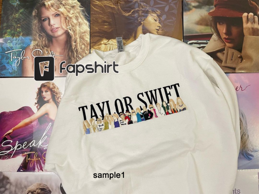 Embroidered Taylor Swift The Eras Tour Crewneck T-Shirt/Hoodie/Sweatshirt